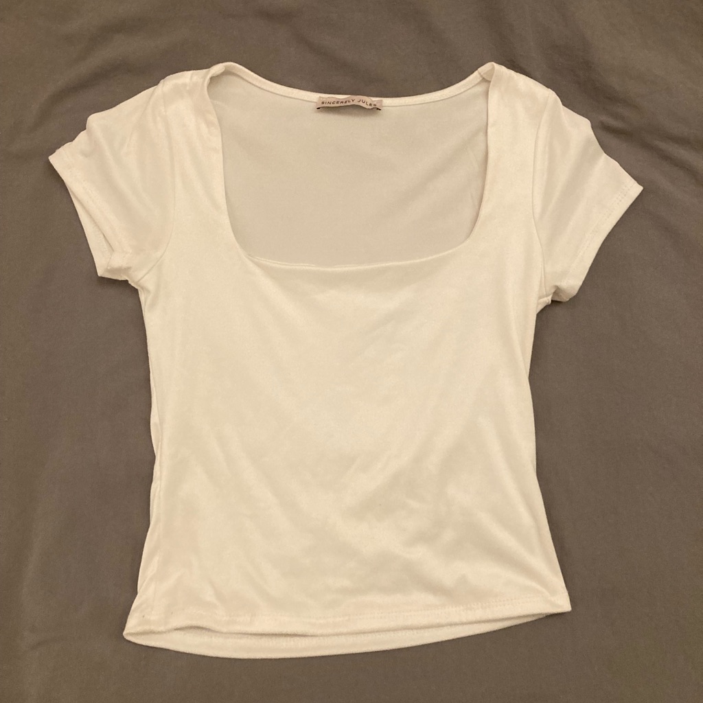 Women’s Basic Square Neck Top